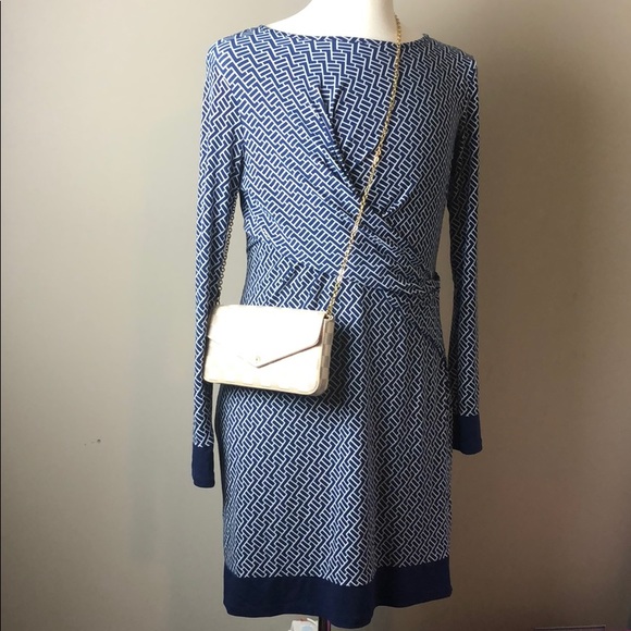 Michael Kors Dresses & Skirts - Michael Kors Blue Dress size Large Good Condition